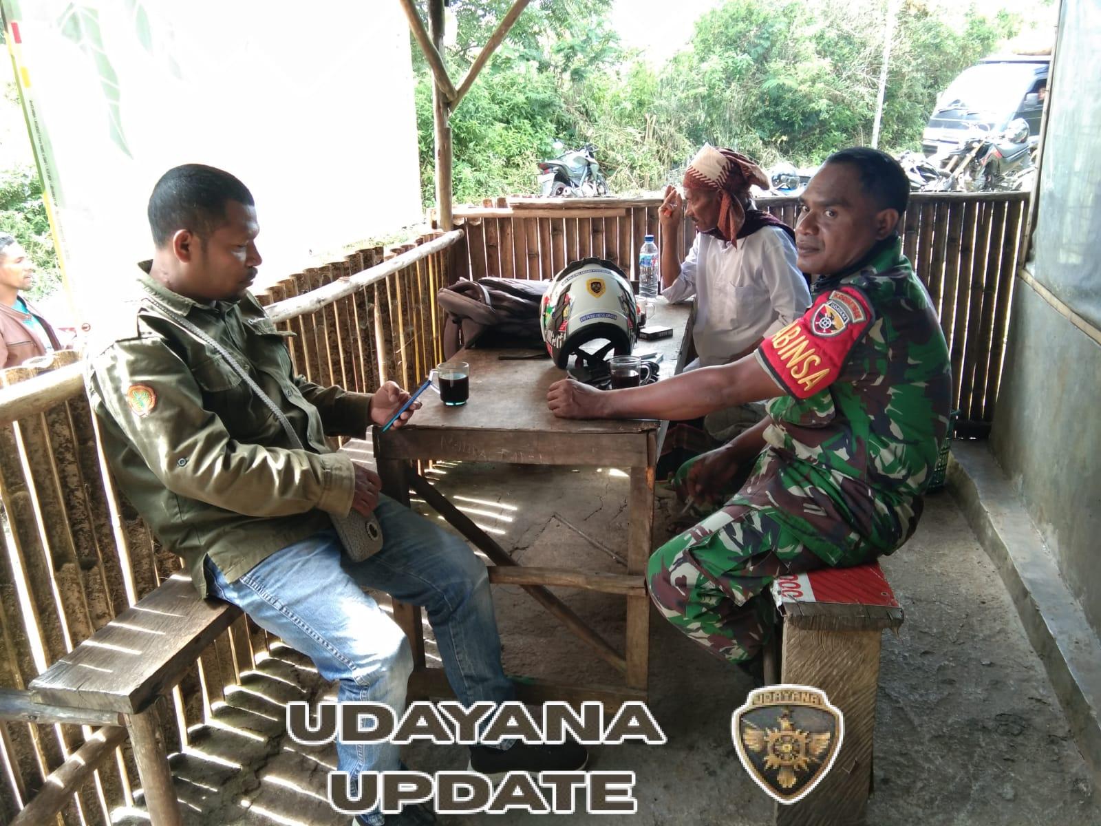 Serka Yeremias Nggaro Bangun Komunikasi Efektif Bersama Warga Dusun Nua Baru