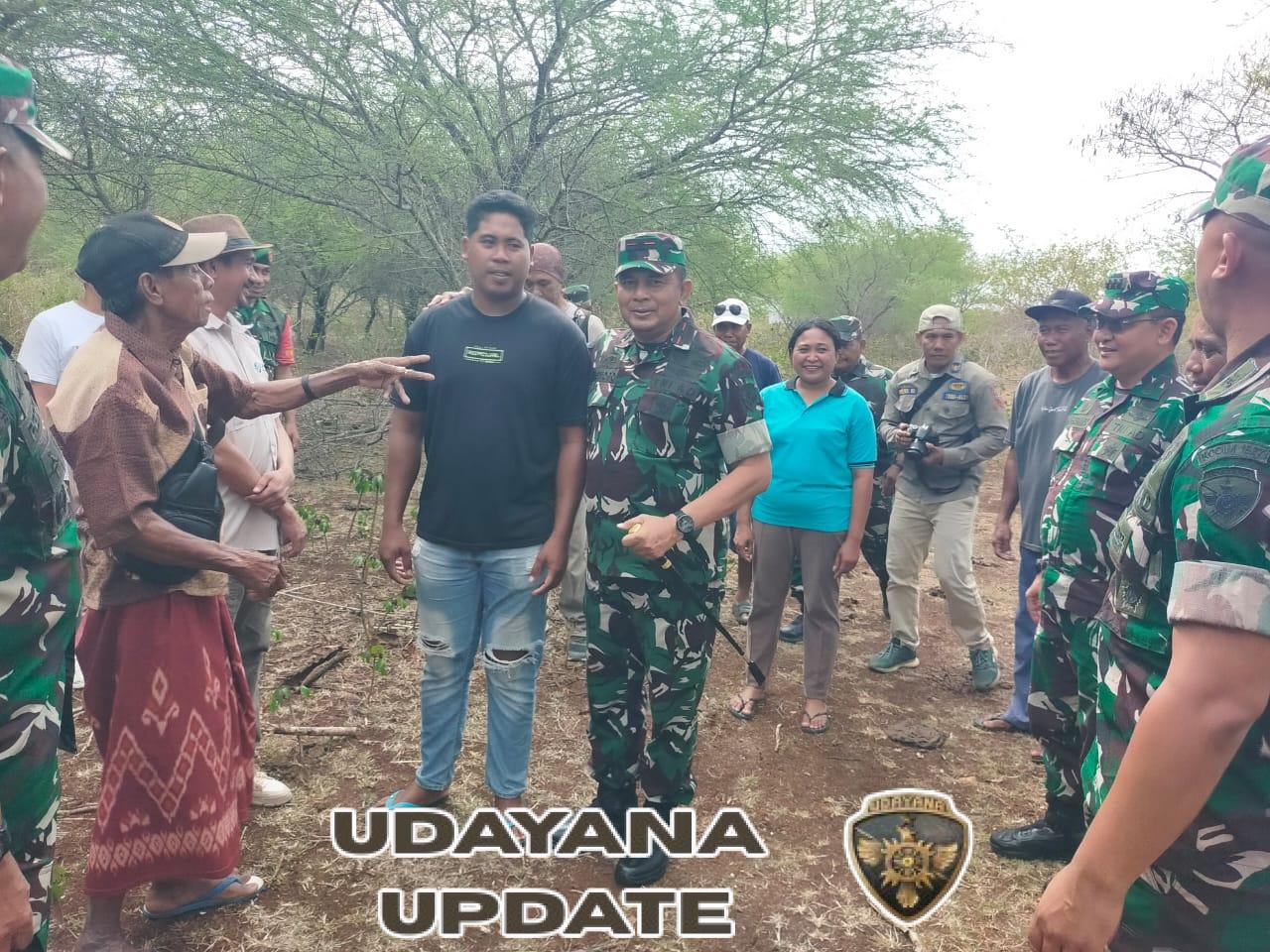 Danrem 161/WS Brigjen TNI Hendro Cahyono Tinjau Lokasi Pembangunan Yonif TP di Rote Ndao