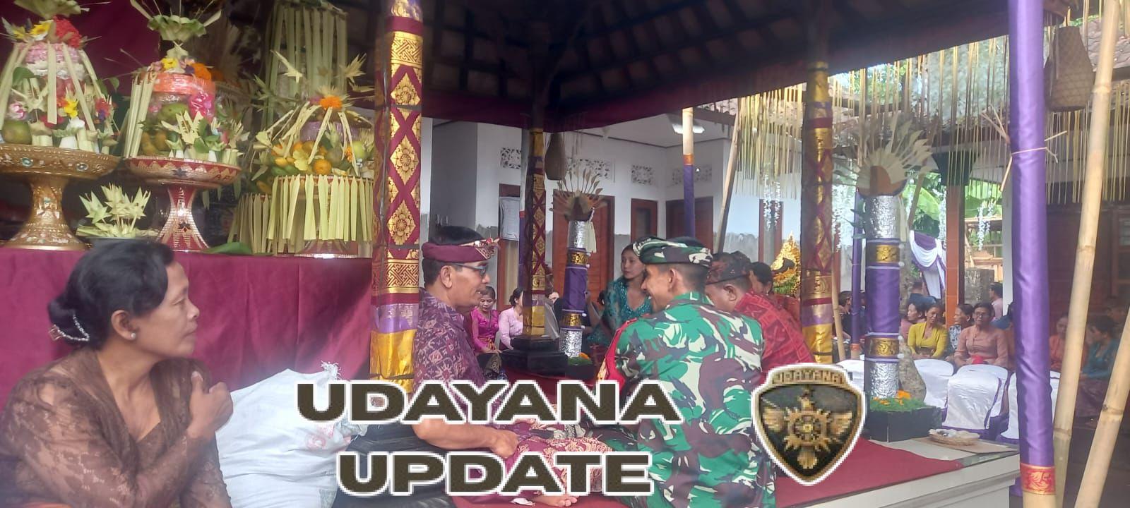 Babinsa Desa Tamanbali Hadiri Resepsi Pernikahan Warga Binaan, Wujud Kedekatan dengan Masyarakat