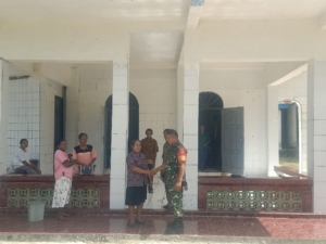 Babinsa Sertu Yunus Ketti Laksanakan Pengamanan dan Pimpin Ibadah di Gereja Bethel Indonesia Baa