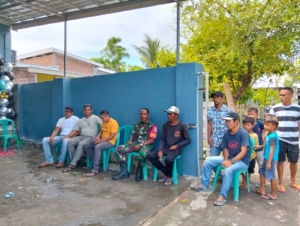 Babinsa Monta Baru Ajak Warga Rawat Lingkungan dan Cegah Penyakit Mulut dan Kuku