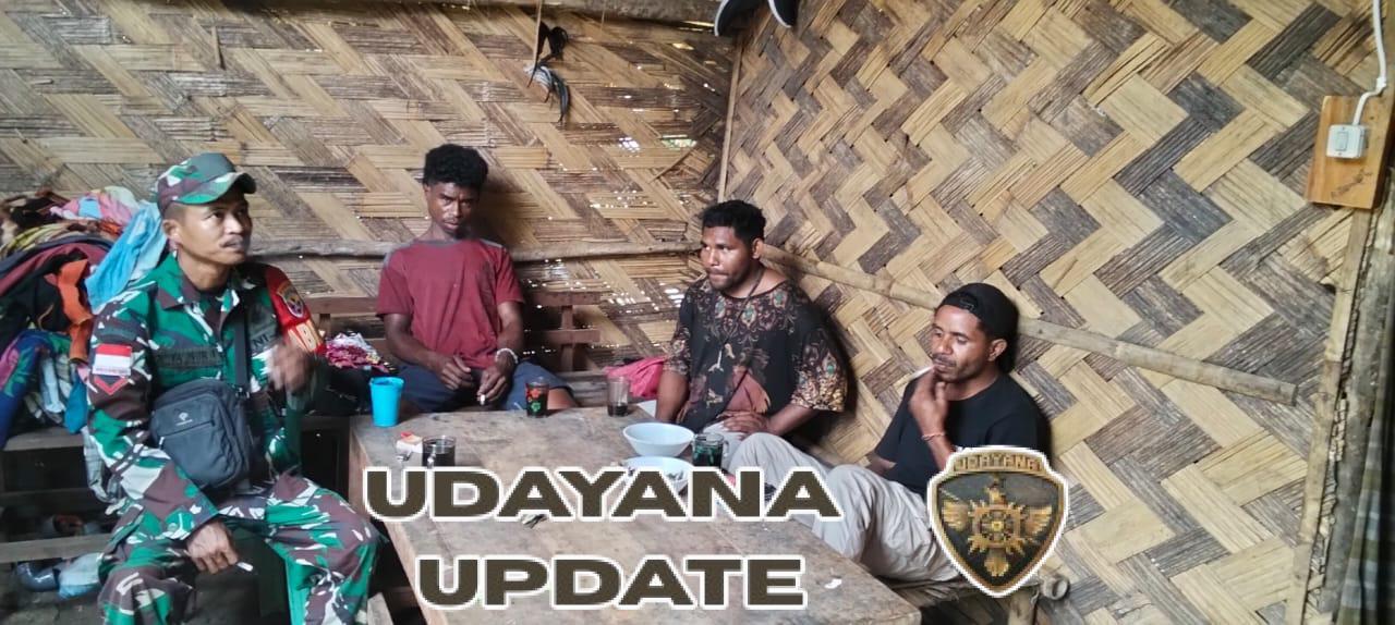 Babinsa Malaipea Ingatkan Warga Selesaikan Masalah Tanpa Kekerasan