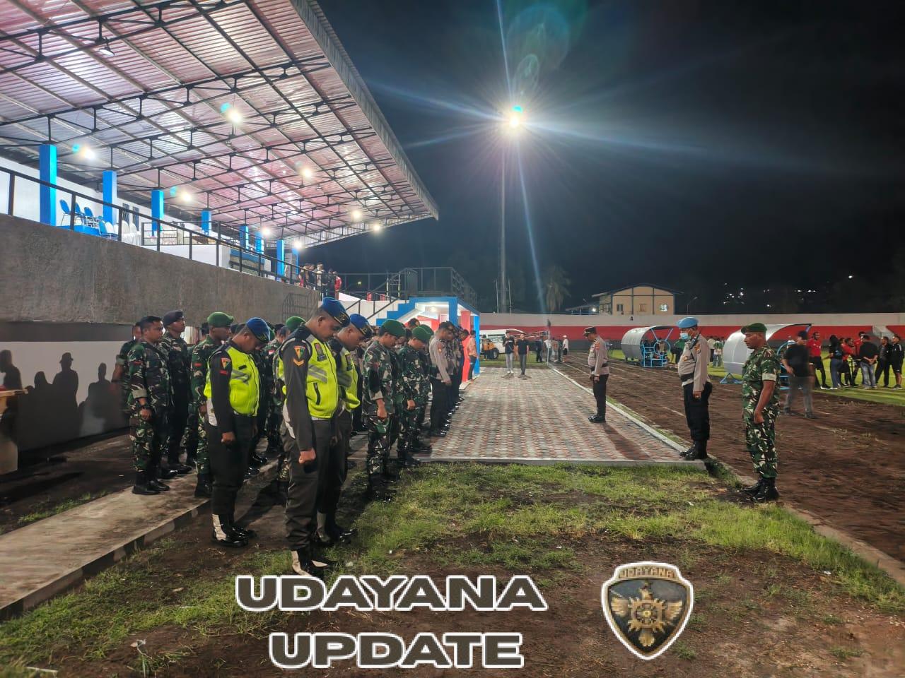 Kodim 1602/Ende Kawal Ketat Friendly Match ETMC 2025, Pertandingan Berjalan Aman dan Kondusif