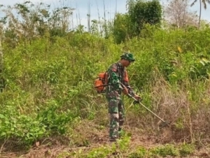 Sinergi Babinsa dan Warga Wujudkan Kemandirian Pangan Desa
