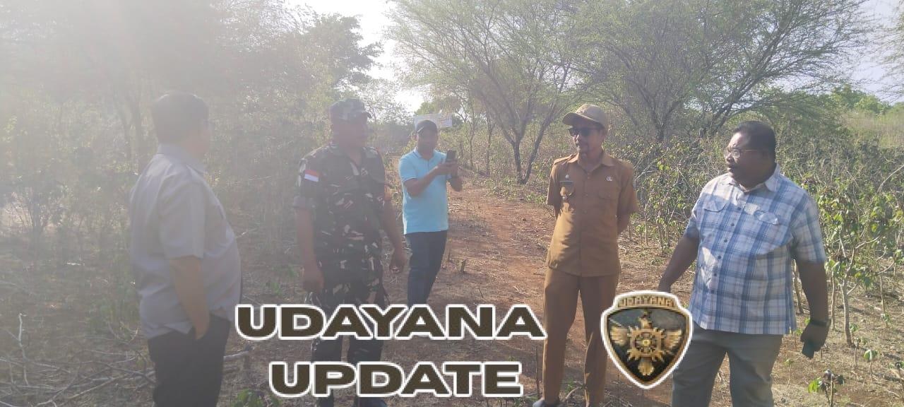 Babinsa Serda Delfi Amalo Dampingi Peninjauan Lokasi Hibah Tanah untuk Pembangunan YTP dan MA di Rote Tengah