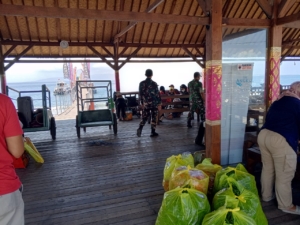 Babinsa Kampung Kusamba Gencarkan Patroli Wilayah