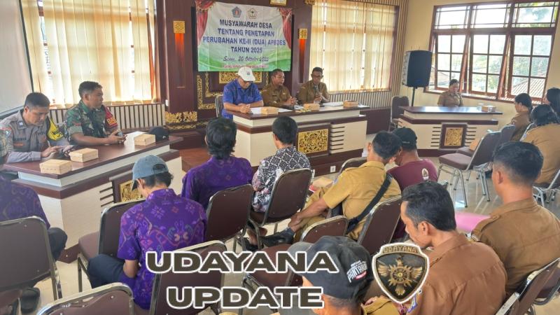 Babinsa Tohpati Hadiri Kegiatan Musdes