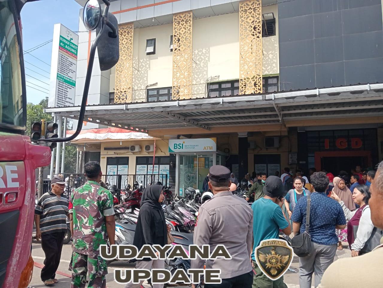 Kamar Pasien di Rumah Sakit Dokter Agung Terbakar, Diduga Akibat Hubungan Arus Pendek