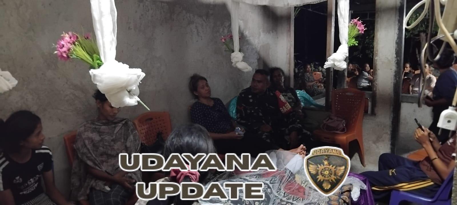 Babinsa Koptu Meli Sudarli Tunjukkan Kepedulian dengan Melayat ke Rumah Duka Warga Binaan