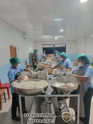 Babinsa Koramil 1627-01/Ba’a Dukung Suksesnya Program Makanan Bergizi Gratis di Rote Ndao