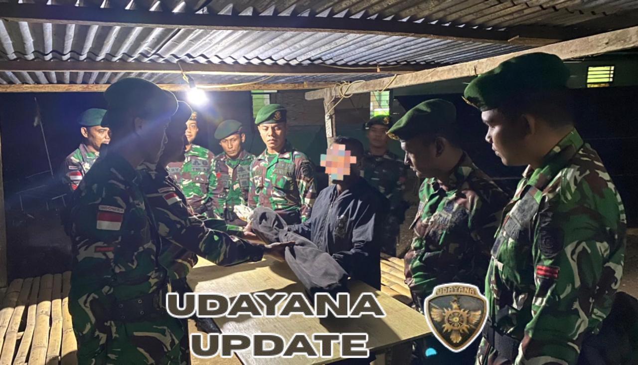 Kesadaran Meningkat, Warga Serahkan Senjata Springfield ke Pos Kewar Satgas Pamtas Yonarmed 12 Kostrad