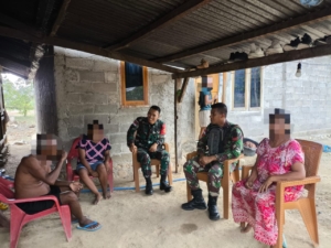 Kesadaran Meningkat, Warga Perbatasan Serahkan Pistol dan Puluhan Amunisi ke Pos Nunura