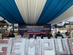 Dukung Bea Cukai Mataram Berantas Rokok Ilegal, Korem 162/WB Tegaskan Sinergi Lindungi Penerimaan Negara