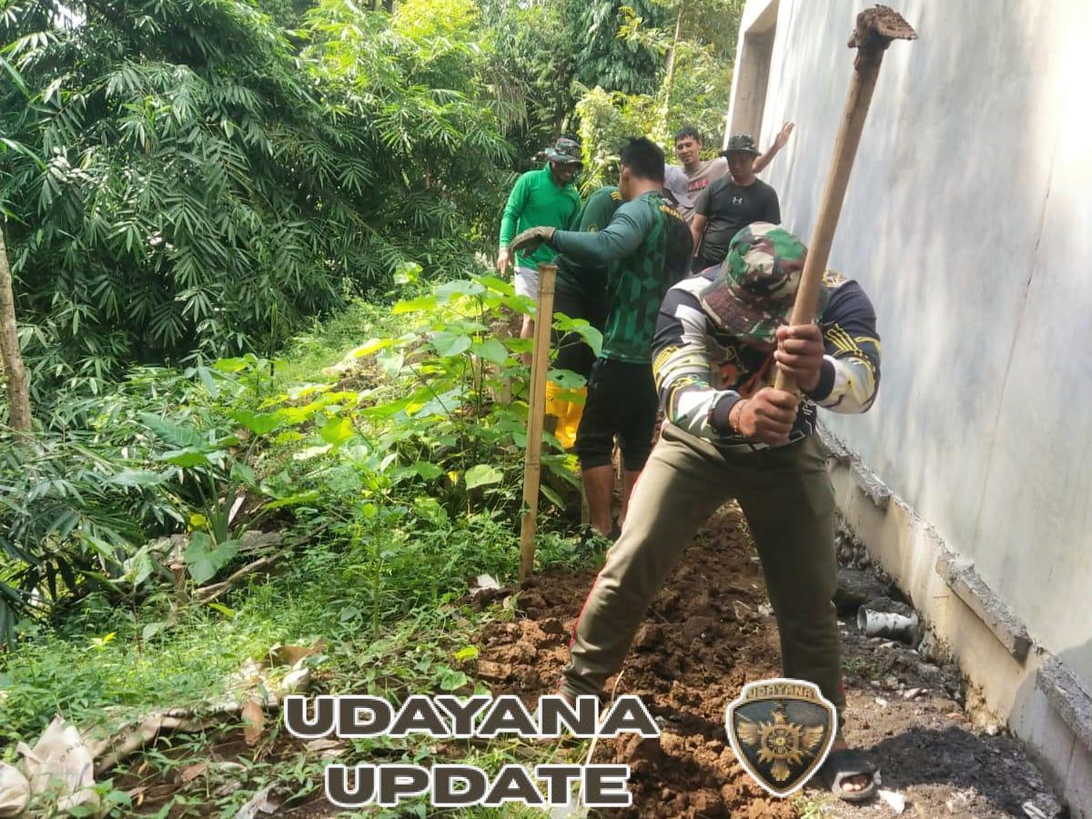 TMMD Ke-126 Kodim 1611/Badung Guna Pembangunan Infrastruktur Jalan dan Fasilitas Masyarakat