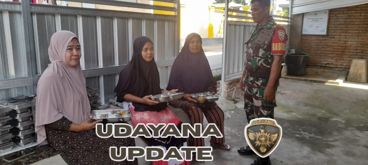 Babinsa Koramil 1628-03/Seteluk Bantu Warga Bangun Tanggul Pemakaman di Desa Persiapan Seteluk Rea