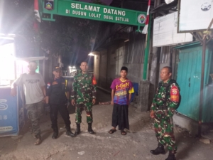 Dandim 1620/Loteng, Instruksikan Seluruh Anggota Lakukan Patroli Malam Setiap Hari