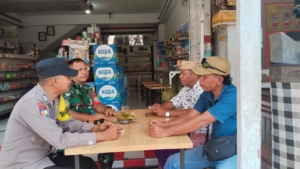 Sinergi TNI-Polri dan Warga Seririt, KOMSOS Jadi Wadah Bangun Keakraban dan Kepedulian Sosial