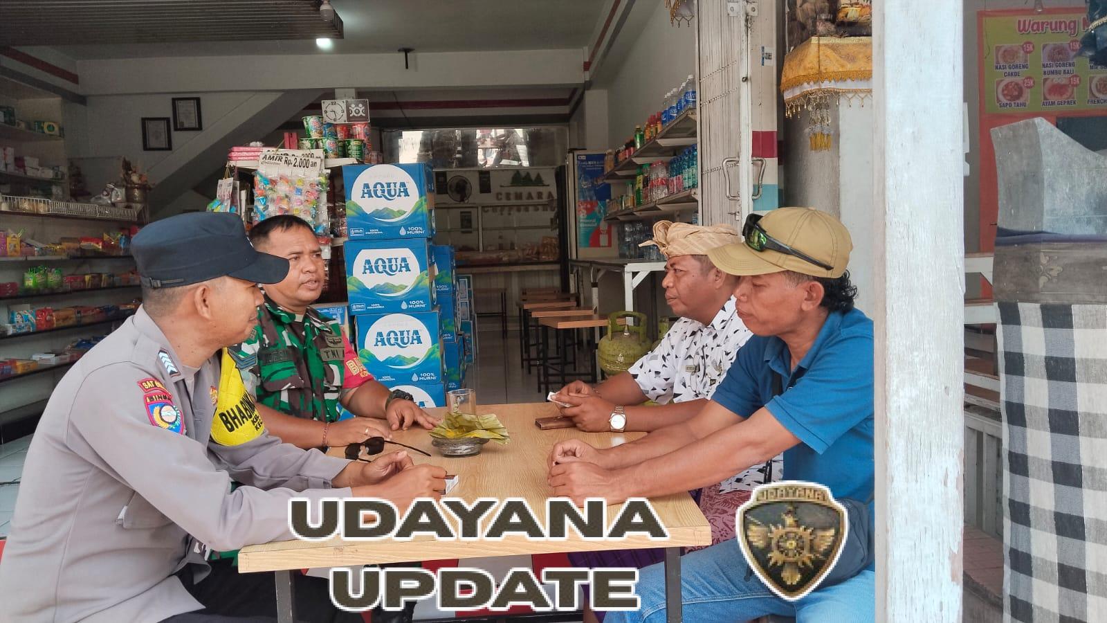 Sinergi TNI-Polri dan Warga Seririt, KOMSOS Jadi Wadah Bangun Keakraban dan Kepedulian Sosial