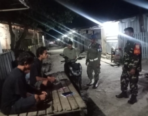 Pemukiman dan Tempat Tongkrongan Anak Muda Jadi Fokus Pengawasan Babinsa