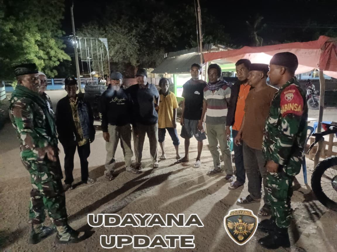 Babinsa Informasikan Warga Waspada Perubahan Cuaca dan Jaga Kesehatan