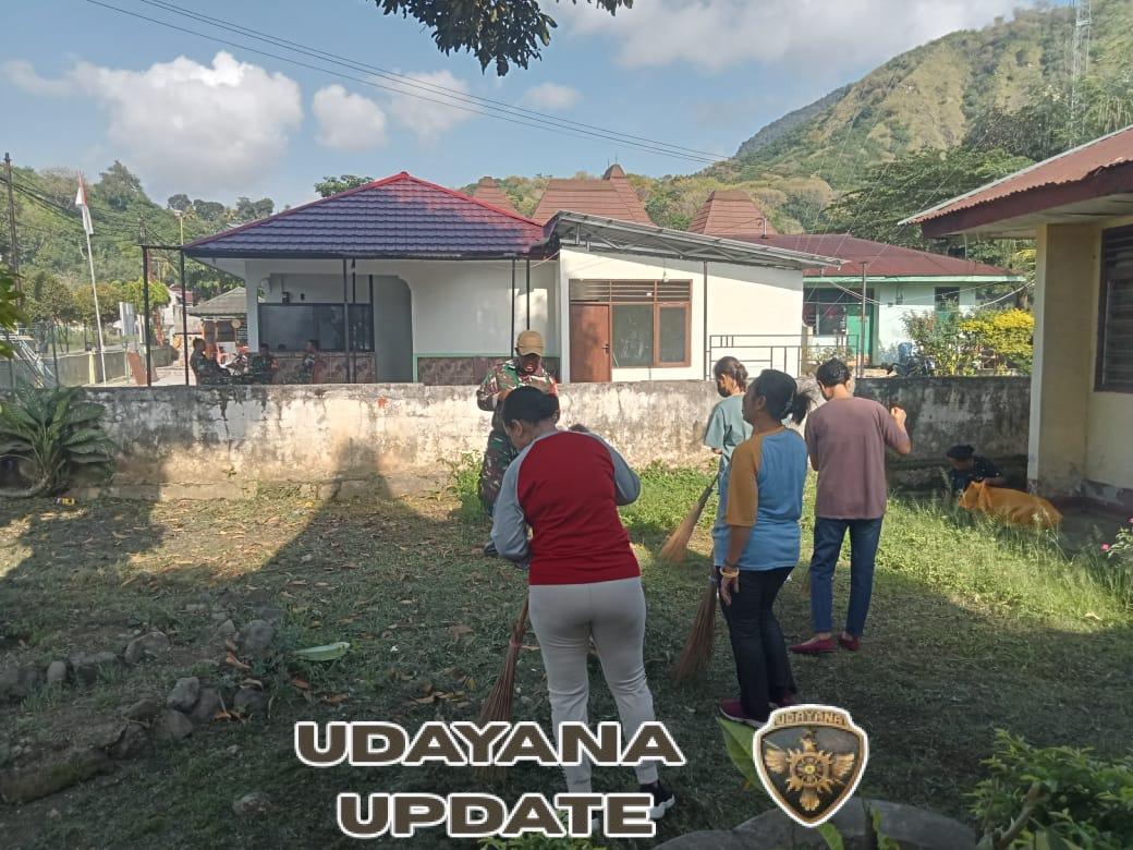 Babinsa Ende Timur Tingkatkan Sinergi dengan Warga Lewat Komsos dan Pamwil di Rewarangga Selatan