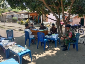 Kopda Faisal Idrus Pimpin Pamwil dan Komsos, Warga Sanggaroro Antusias