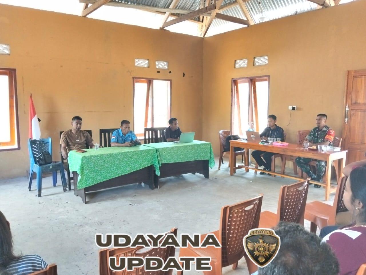 Babinsa Serma Yusuf Tungga Dukung Pembentukan Pengurus BUMDes dan Koperasi Desa Holulai