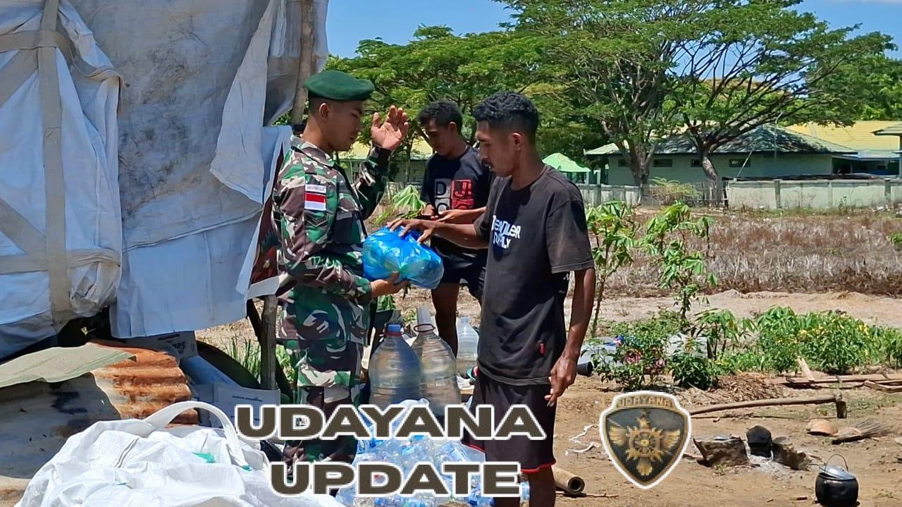 Jumat Berkah Satgas Pamtas Yonarmed 12 Kostrad: Berbagi Kasih di Tanah Perbatasan