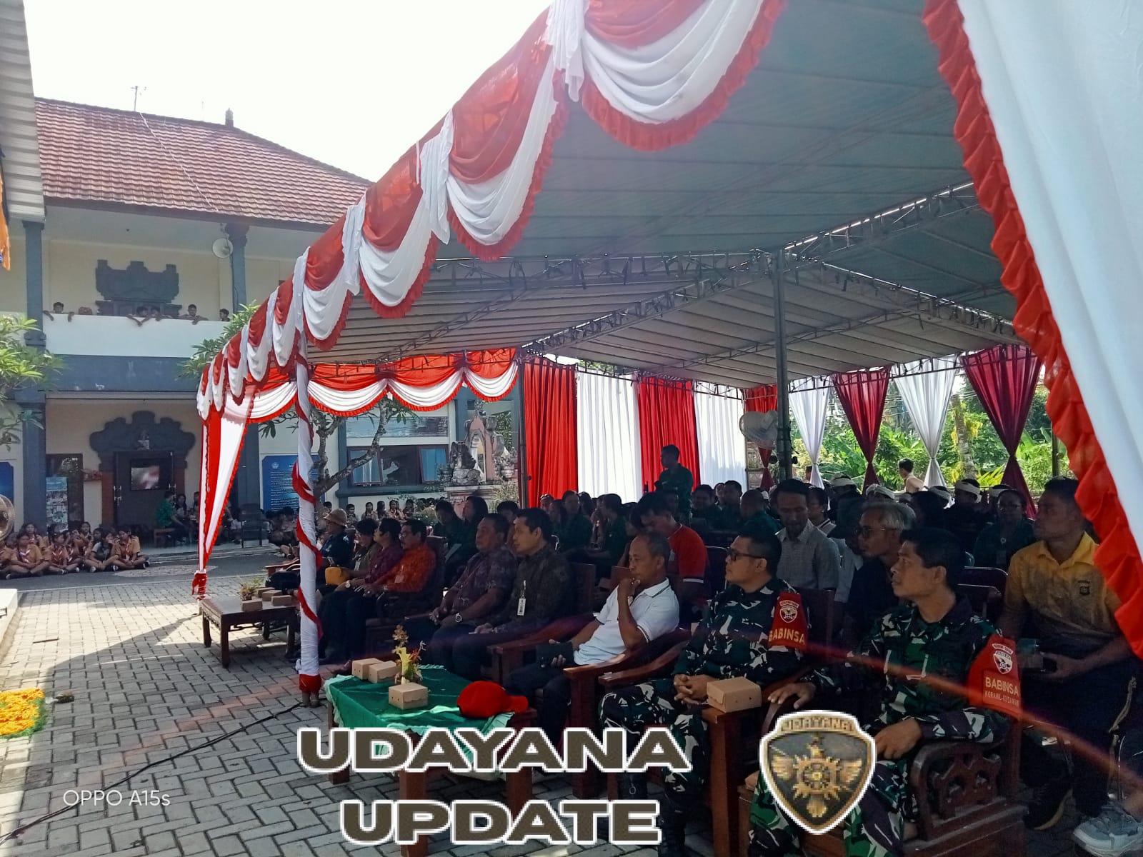 Babinsa Koramil Dawan Hadiri Peringatan Hut Ke 31 SMPN 3 Dawan