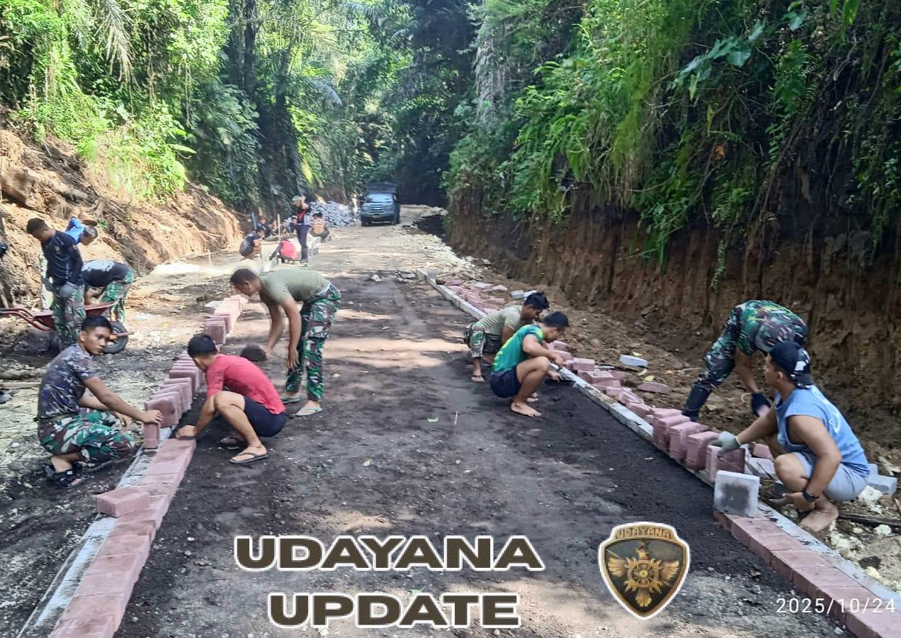 TMMD Ke-126 Kodim 1611/Badung Fokus Untuk Pembangunan Infrastruktur dan Fasilitas Masyarakat