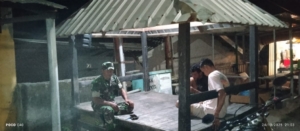 Babinsa Sekongkang Laksanakan Patroli Malam, Wujud Kepedulian TNI terhadap Keamanan Wilayah