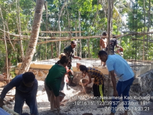 Serka Achap Tonmo Ajak Warga Wujudkan Akses Air Bersih