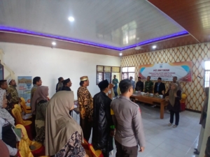 Koramil 1628-02/Sekongkang Hadiri Pelantikan PAW BPD Pasir Putih, Perkuat Sinergi TNI dan Pemerintah Desa