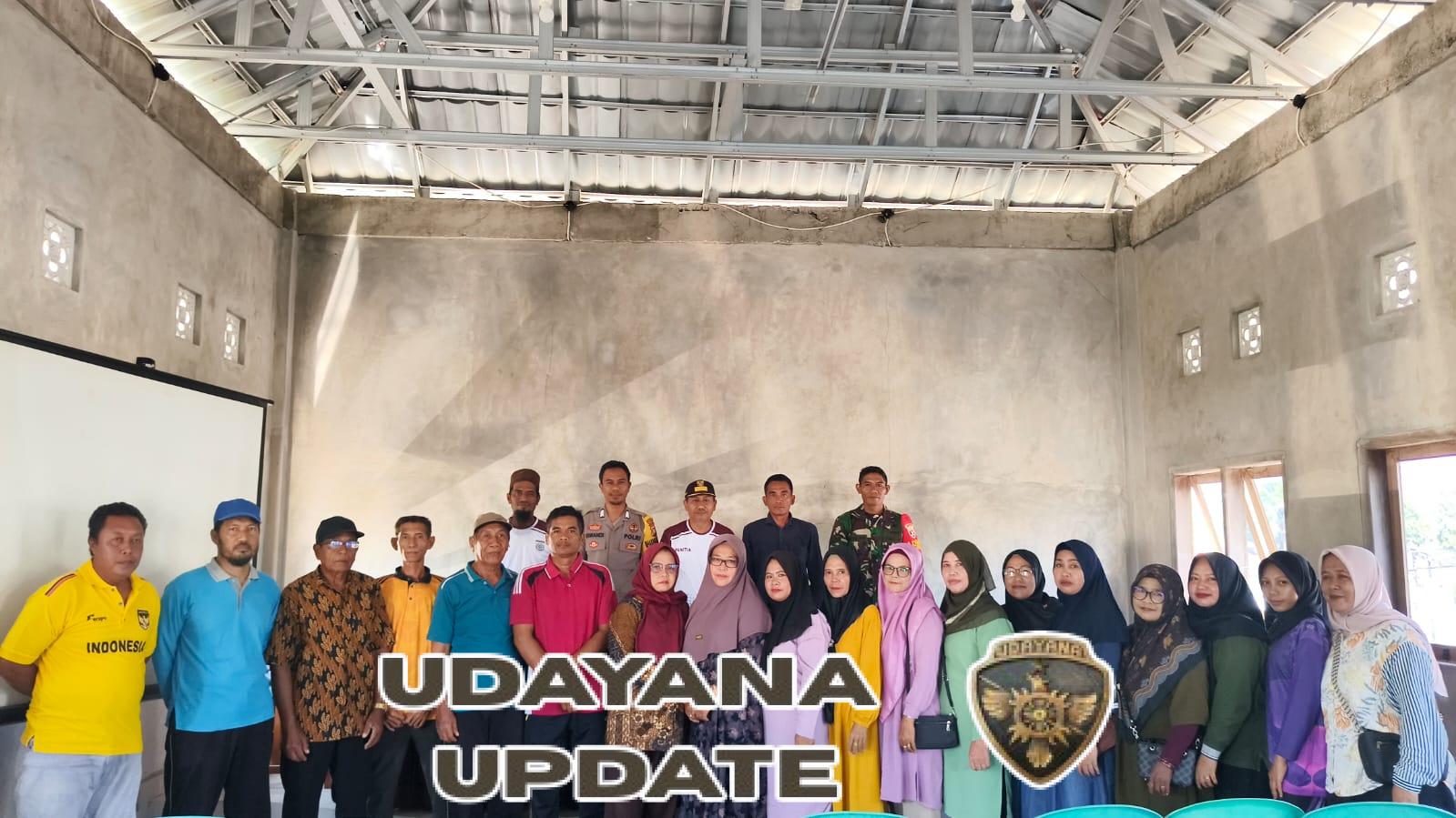 Musyawarah Pembentukan Pos Bantuan Hukum dan Kelompok Keluarga Sadar Hukum di Desa Desa Beru