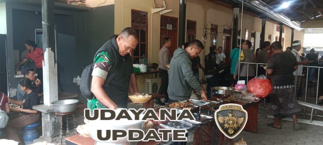 Danramil Sukasada Hadiri Upacara Dewa Yadnya dan Laksanakan Komsos Bersama Perangkat Desa Panji