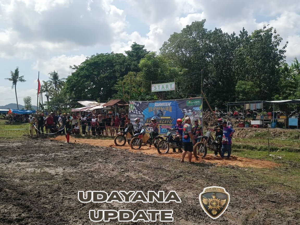 Lomba Ojek Gabah di Desa Kakiang Meriah, Babinsa Ajak Junjung Sportivitas