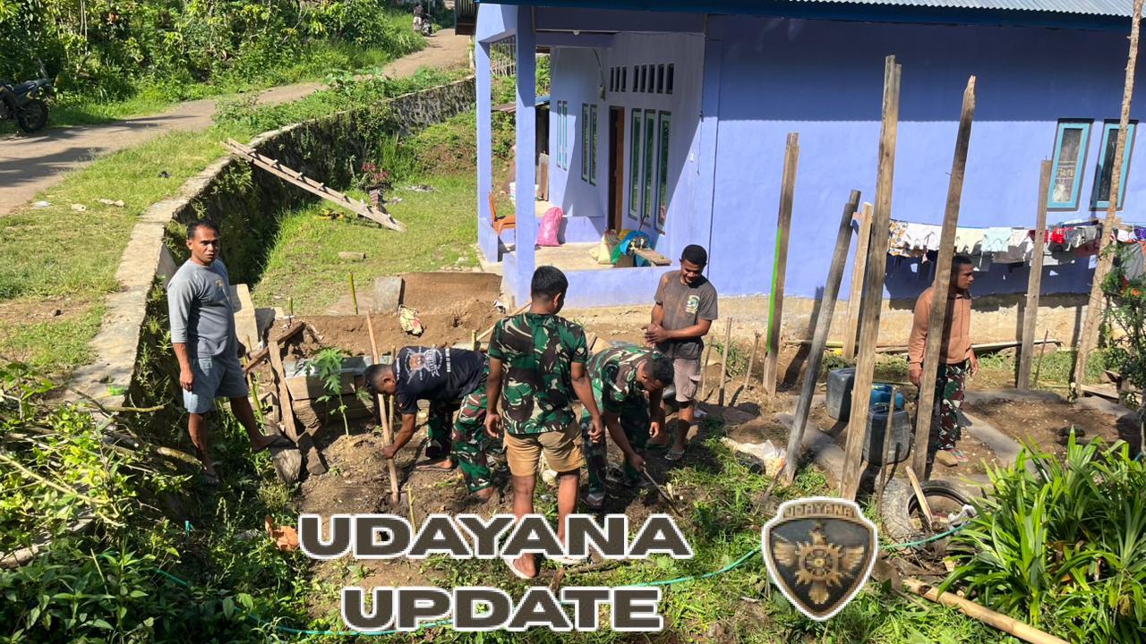 TMMD Kodim 1612/Manggarai: Air Bersih Jadi Bukti Nyata Kepedulian TNI kepada Masyarakat