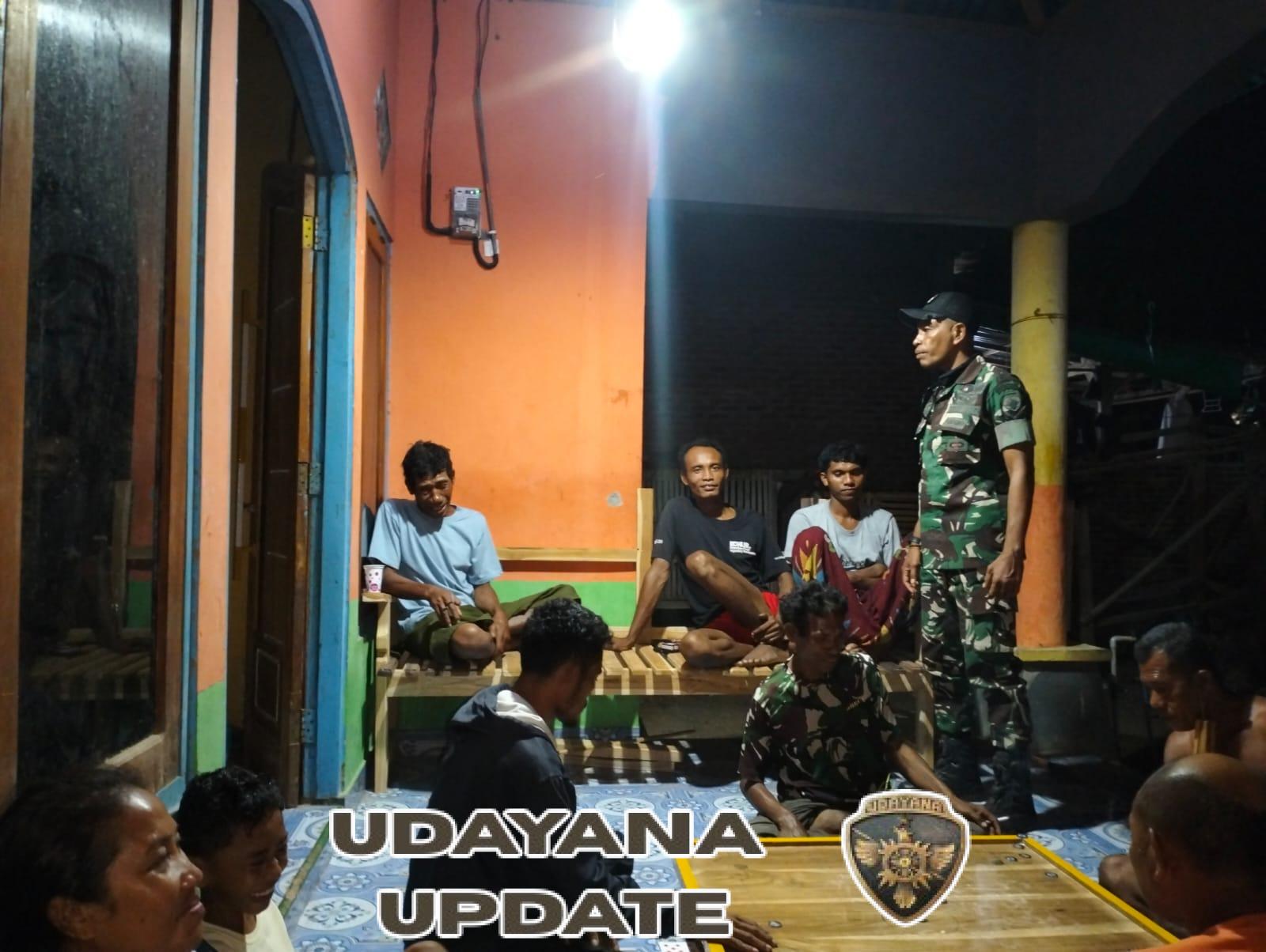 Babinsa Koramil 1608-06/Wawo Gelar Patroli dan Ronda Malam Demi Jaga Keamanan Wilayah