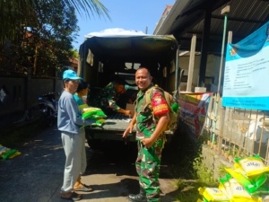 Sinergi TNI dan Pemerintah Desa, GPM di Munduk Bestala Berjalan Tertib dan Tepat Sasaran