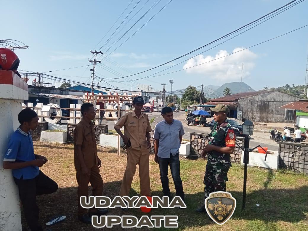 Sertu Damianus Kerhi Ajak Warga Jaga Kamtibmas di Wilayah Binaan