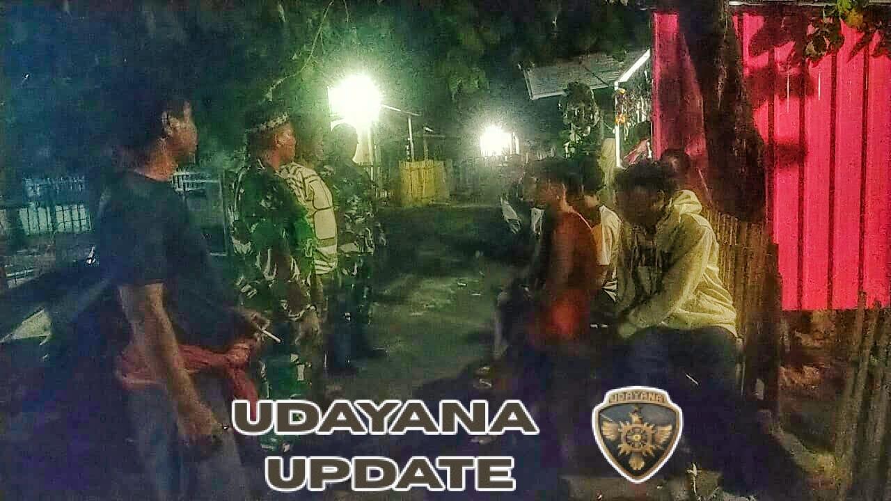 Ronda Malam Teritorial Koramil 1608-01/Rasanae di Kelurahan Kolo Berjalan Aman dan Kondusif