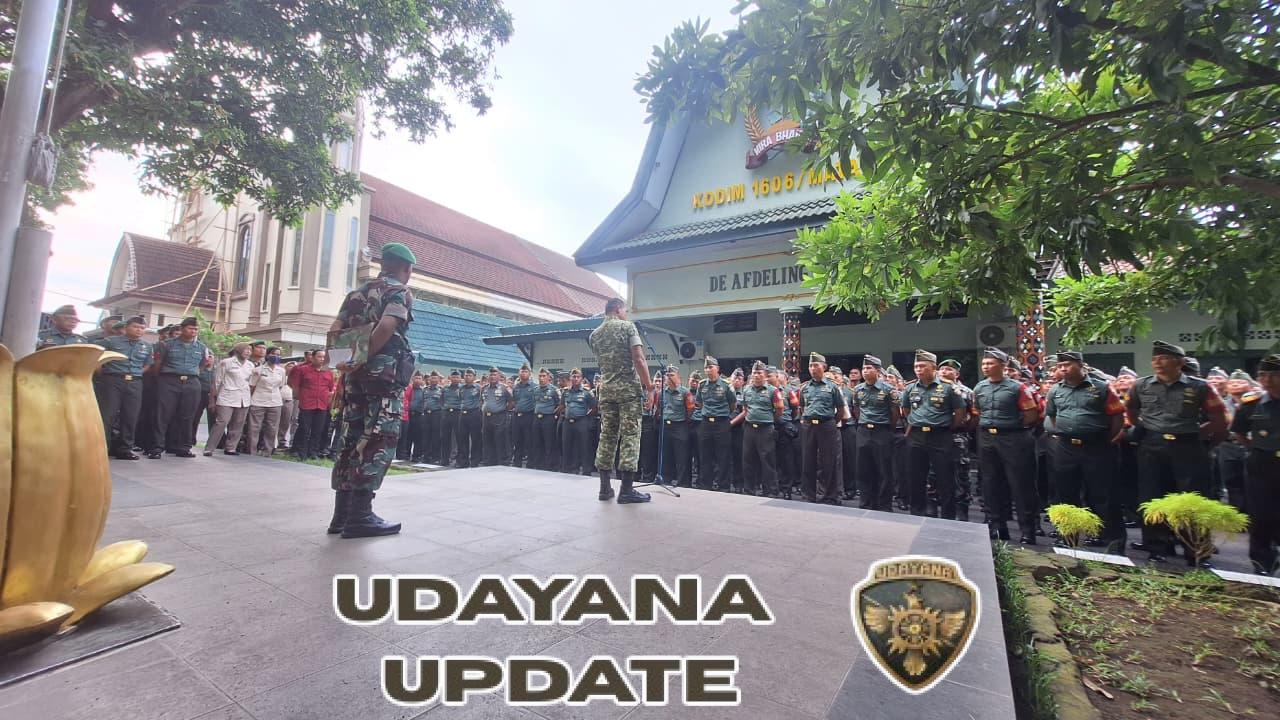 Jaga Kesehatan dan Sukseskan Program Nasional, Pesan Tegas Dandim 1606/Mataram