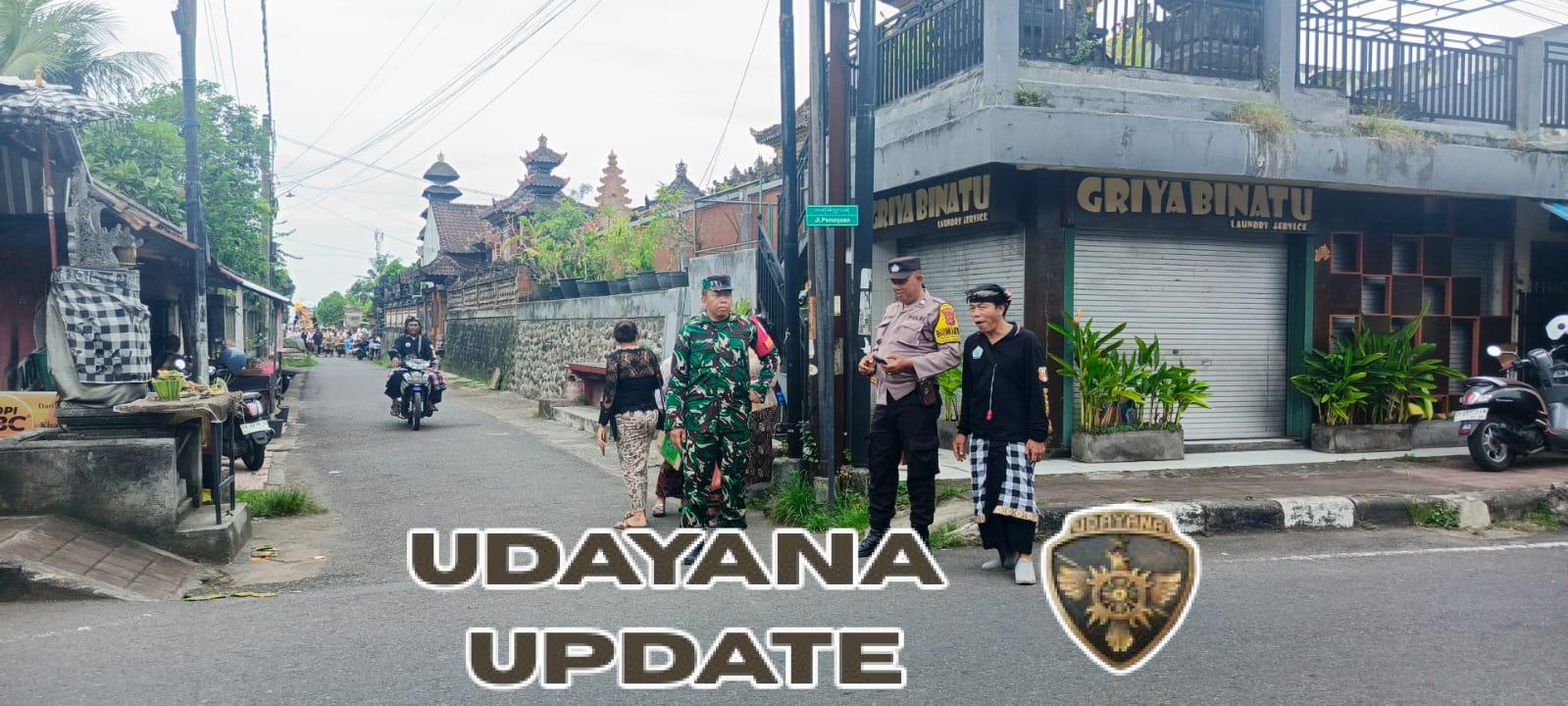 Aparat Keamanan Di Desa Paksebali Amankan Prosesi Pengabenan Di Dusun Penijoan