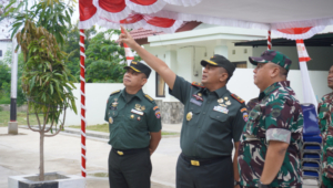 Menyongsong Era Baru Kesejahteraan Prajurit, Danrem Wira Sakti Tinjau Akhir Rusun Kodim Manggarai Barat