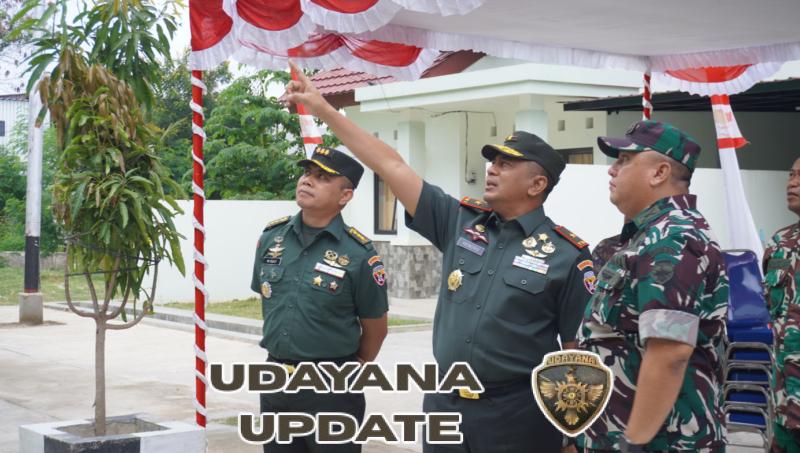 Menyongsong Era Baru Kesejahteraan Prajurit, Danrem Wira Sakti Tinjau Akhir Rusun Kodim Manggarai Barat