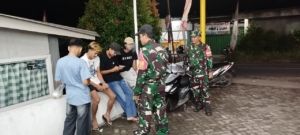 Melalui Patroli Babinsa, Himbau Warga Jaga Keamanan Dimalam Hari