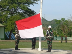 Kodim 1628/Sumbawa Barat Gelar Upacara Hari Sumpah Pemuda ke-97, Dandim Ajak Generasi Muda Terus Bergerak dan Bersatu