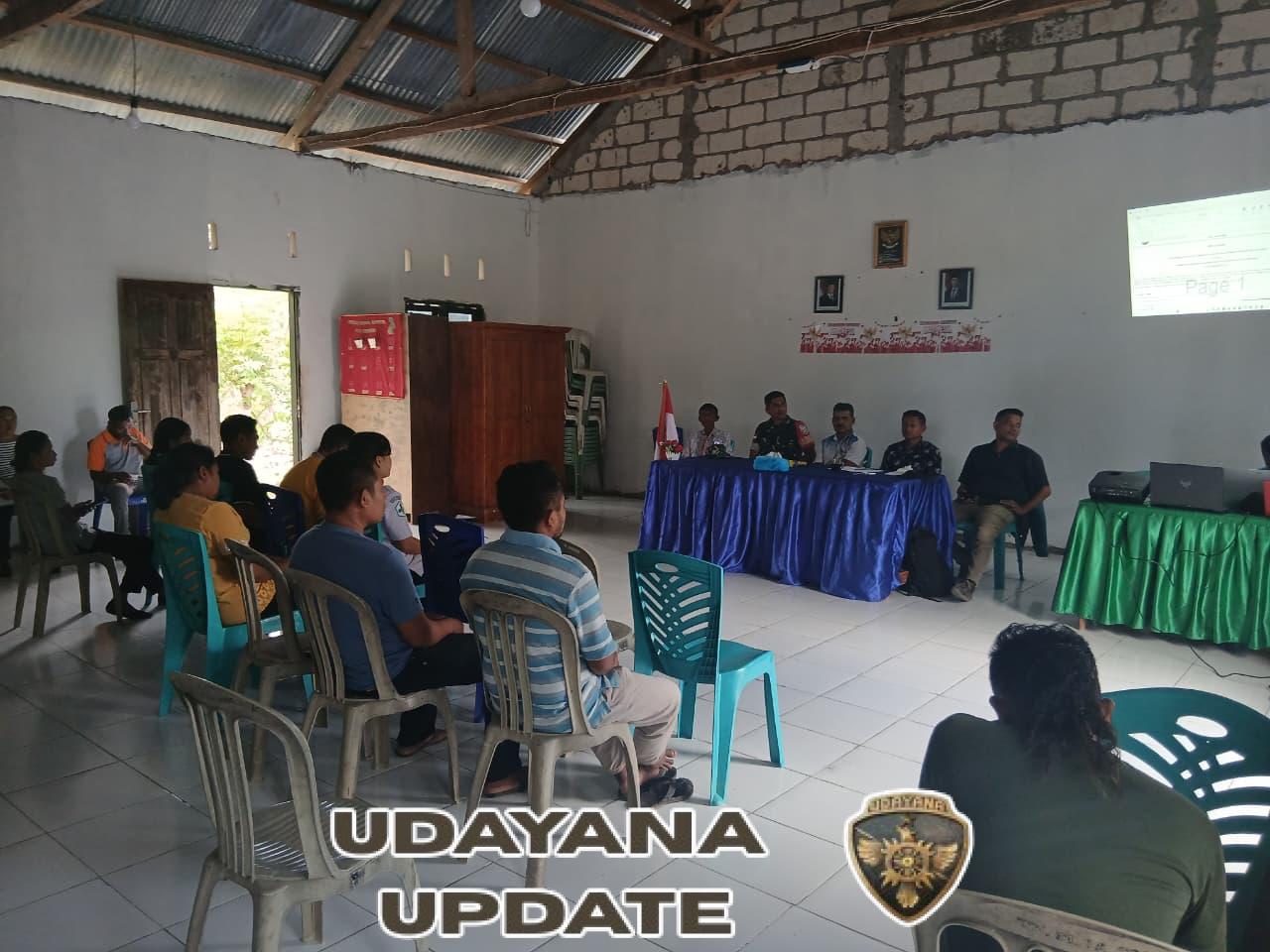 Babinsa Koramil Batutua Hadiri Musyawarah Desa Penetapan RKPDes 2026 dan Perubahan APBDes 2025 di Ingguinak