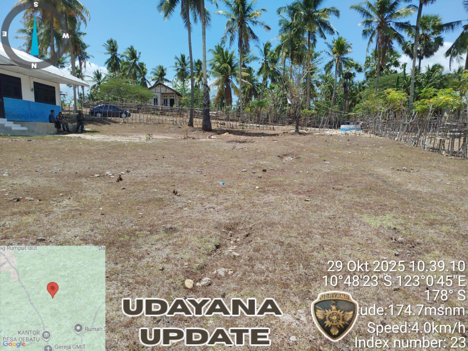 Babinsa Dampingi Pengukuran Lahan untuk Pembangunan Koperasi Merah Putih