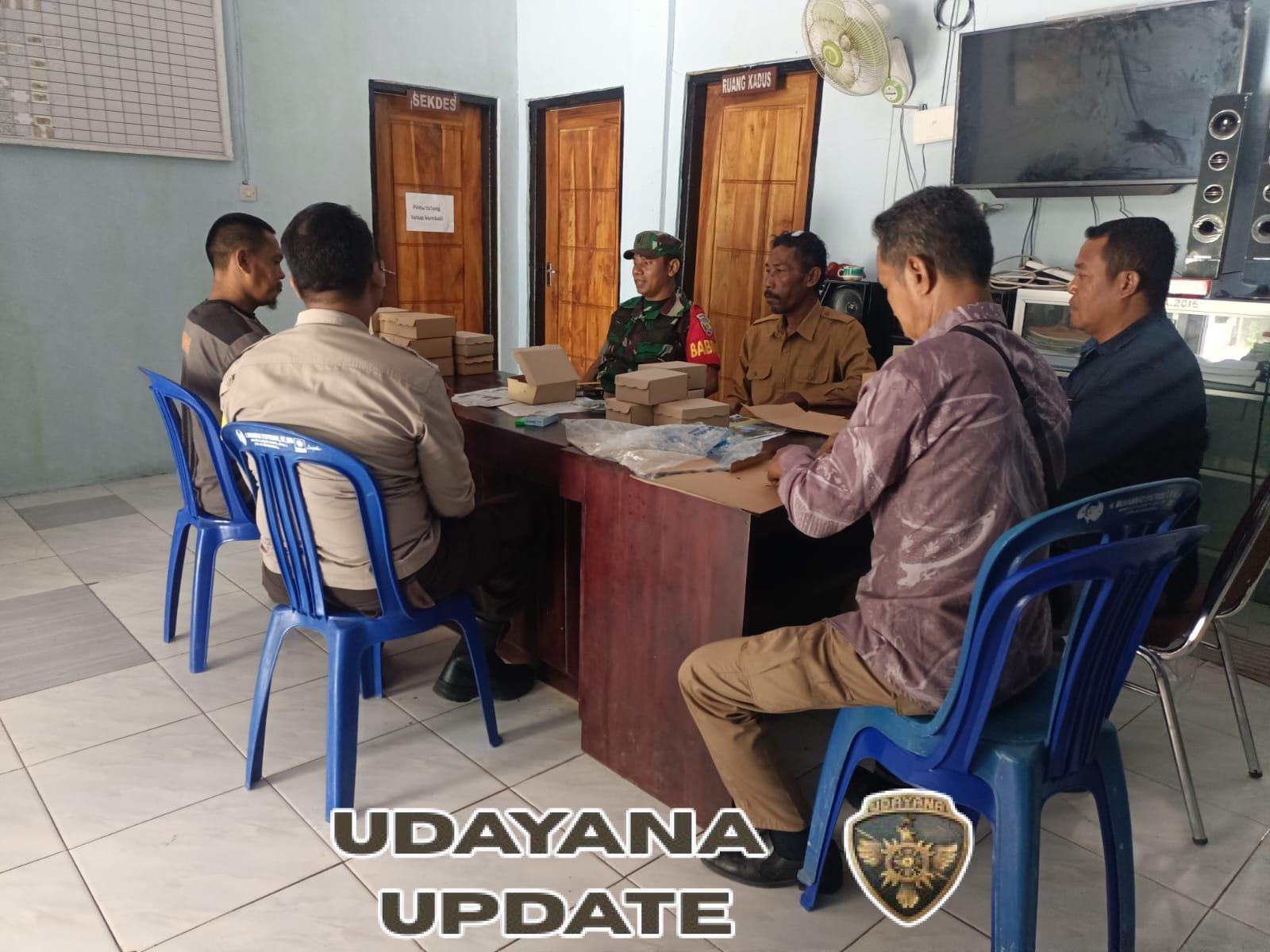 Babinsa Meraran Jalin Sinergi dengan Aparat Desa, Wujudkan Kondusivitas Wilayah